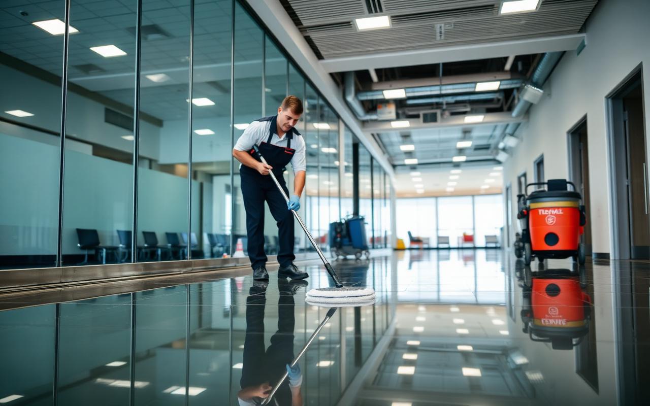 Spotless spaces, every visit.